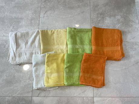 Set uterákov jesenných farieb, 