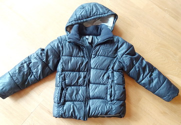 Vetrovka teplá, zara č.140, zara,140