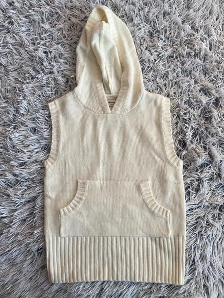 Dievčenská krémová vesta, cactus clone,140