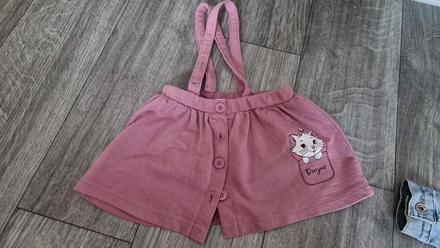 Suknička na traky 6-9m, fox & bunny,74