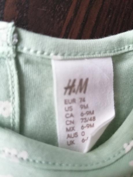 Letné šaty, h&m,74