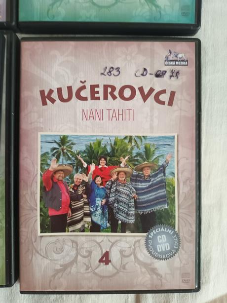 Kučerovci cd a dvd,