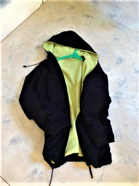 Bunda zateplená flisom, l