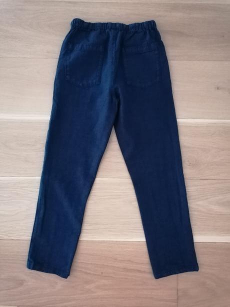 2x ľanové nohavice, next,122