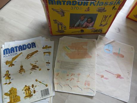 Drevená stavebnica matador klassik 370ks,