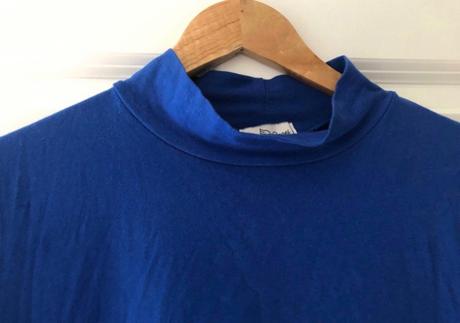 Kráľovsky modré asymetrické šaty s/m, 38