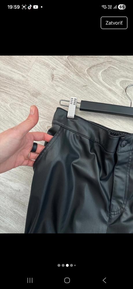 Trendy kozenkove nohavice, h&m,m