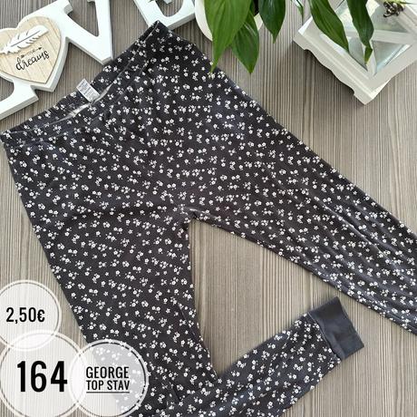 Legíny alebo pyžamové nohavice, george,164