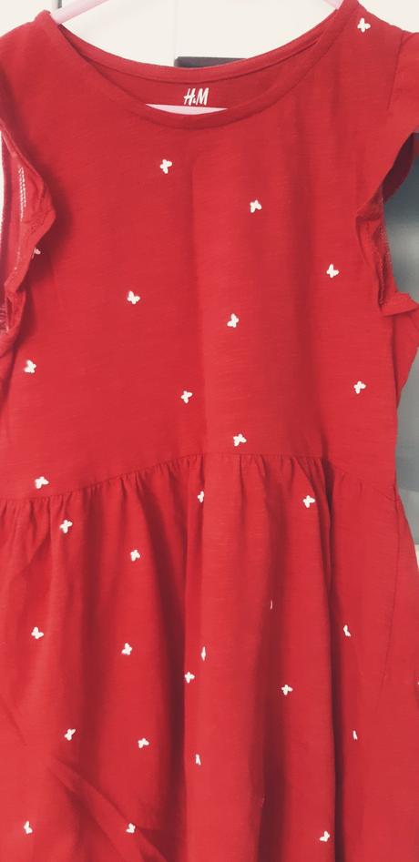 2x šaty, h&m,134