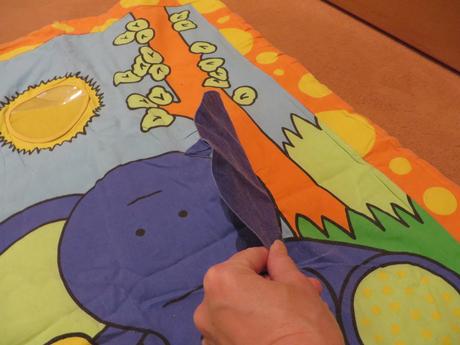 Detská interaktívna deka na ležanie a hranie, 