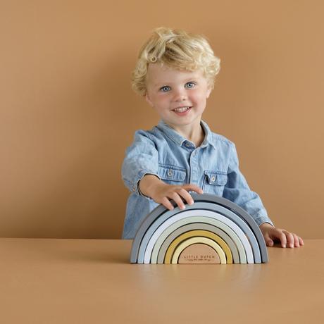 Little dutch skladacia dúha blue new, 