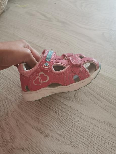 Sandálky 23, cupcake,23