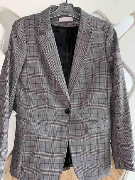 Kárované sako h&m 36, h&m,36 / s