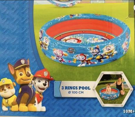 Detský bazénik paw patrol/labkova patrola, 