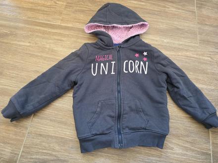 Hrubá mikina č.110-116, 110