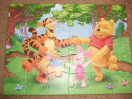 Puzzle 30 ks - macko pú a priatelia,