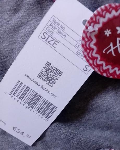 Sivá vyšívaná mikina heily s veľ. s, s