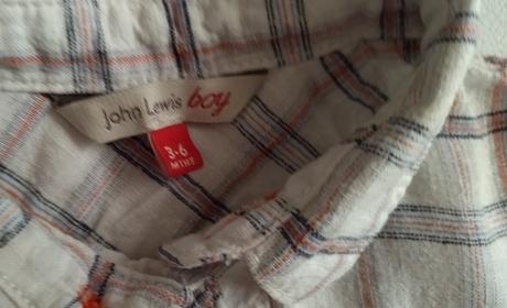 Košieľka john lewis, john lewis baby,68