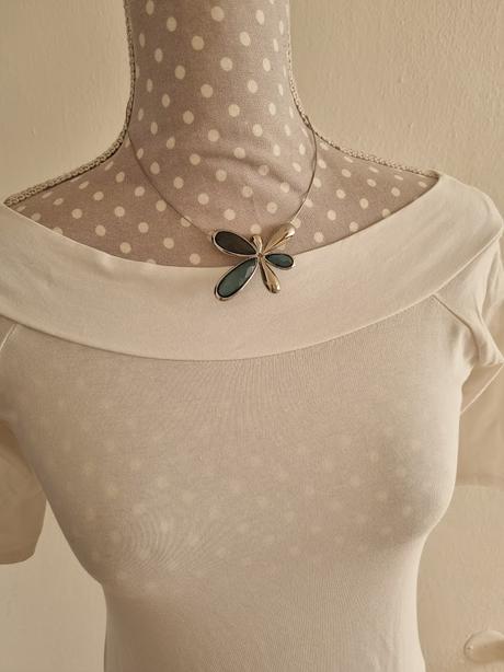 Biely elast.top veľ. s, f&f,s