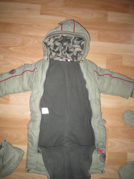 Zimný teplý overal - kombinéza, mariquita,74