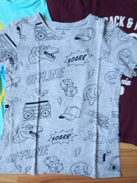 3 x tričko, reserved,128