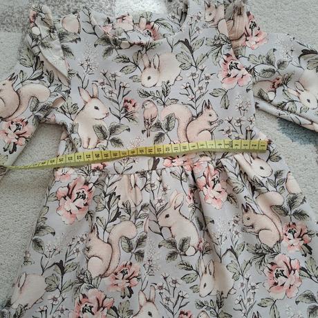 Šaty lesné zvieratká, 98