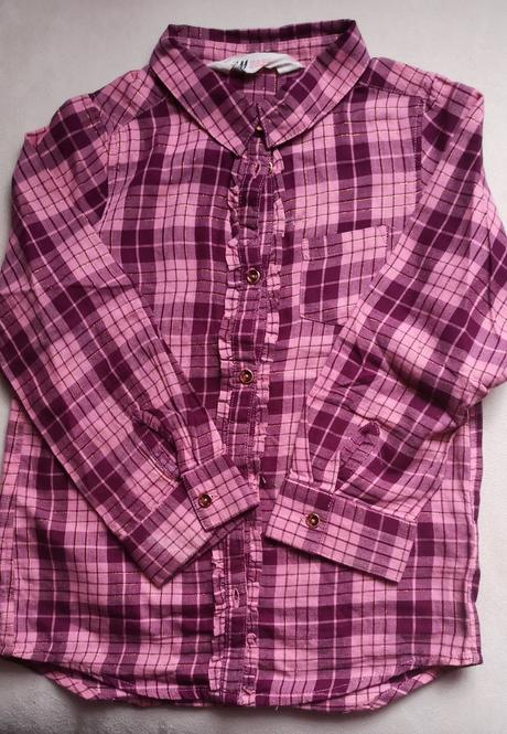 Blúzka  košeľa 116, h&m,116