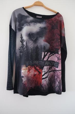 Pulóver_ blúzka, 40