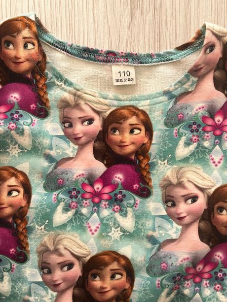 Volanove šaty anna a elsa, 110