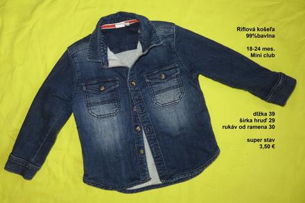 Košeľa, miniclub,92