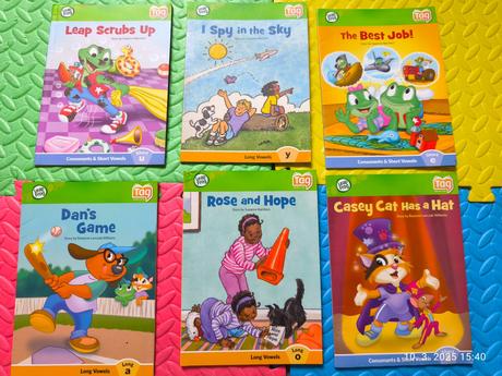 Leapfrog tag books,