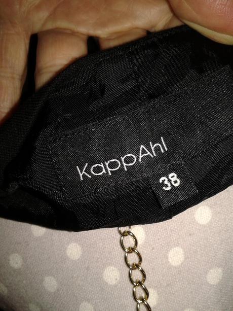 Čierne púzdrové šaty kapahl veľ. 38, 38