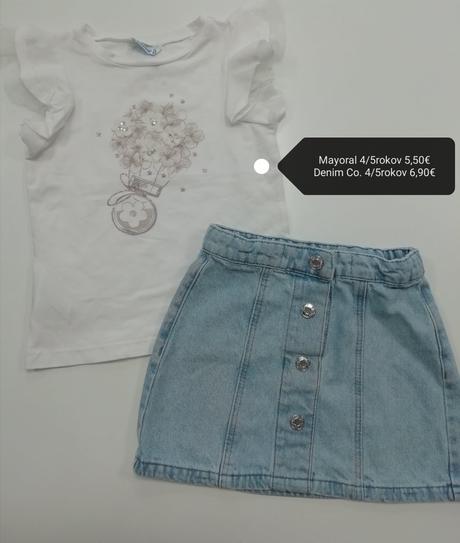 Rifľová sukňa, denim co,110