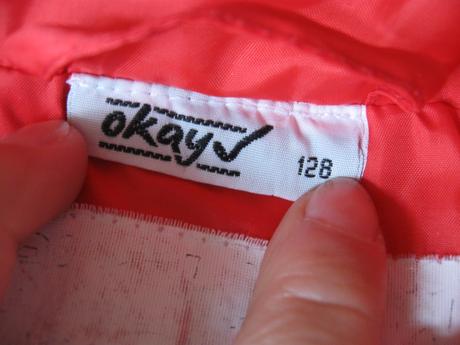 Dievčenská zateplená vestička, 128/134, okay,128