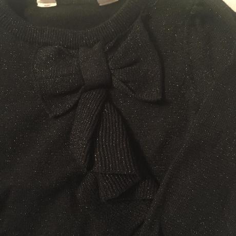 Svetrík s volánikom 122/128, h&m,122