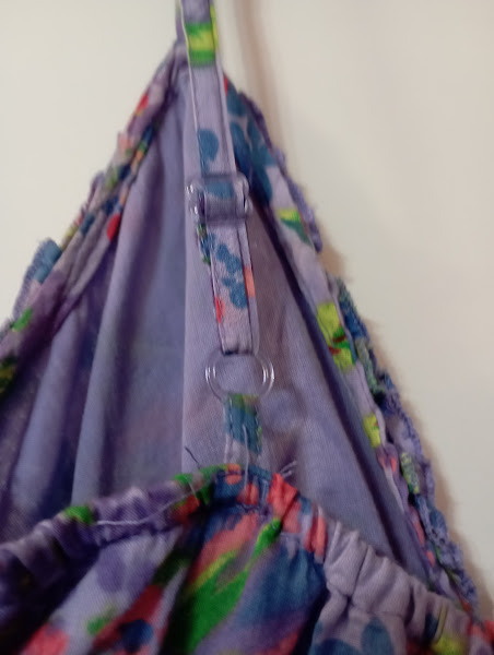 Fialové letné šaty, f&f,36