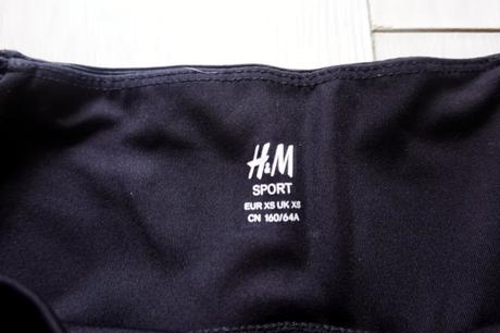 Legíny h&m sport, h&m,xs