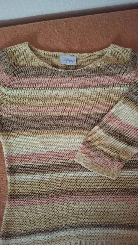 Dámsky sveter, papaya,m