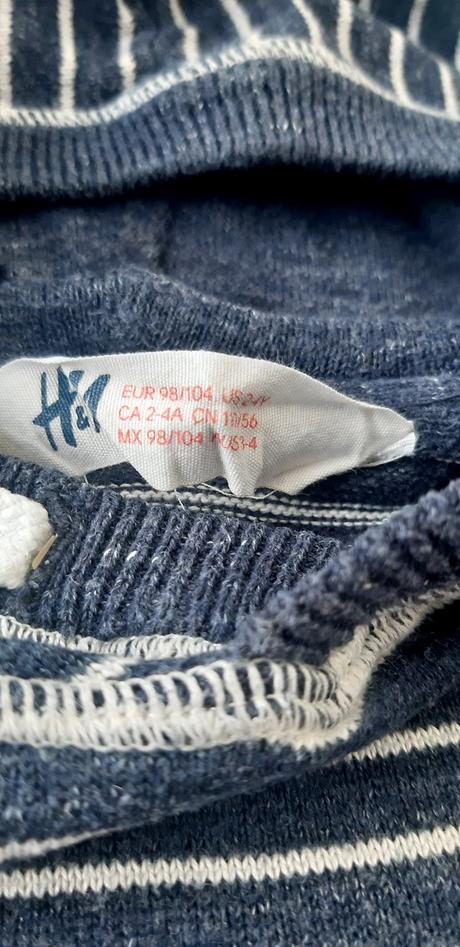Tenky tkany pulovrik, vel. 98-104, h&m,98