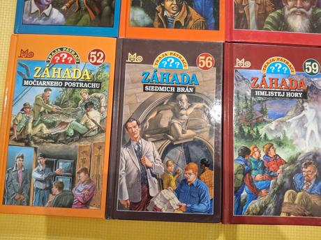 18 knih zo serie traja pátrači, 