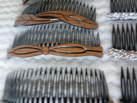 Hrebienky do vlasov ozdobné hrebene, 