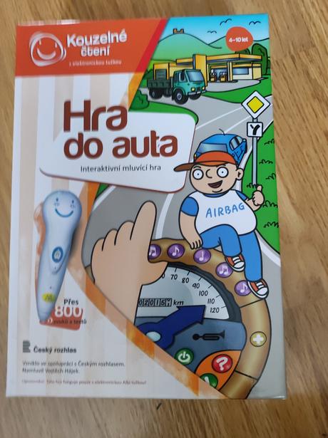 Kúzelné cteni hra do auta, 