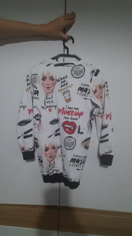 Predĺžená mikina, 140