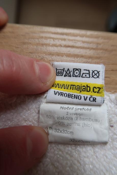 Fialová kalhotková plenka na snappi sponu, majab