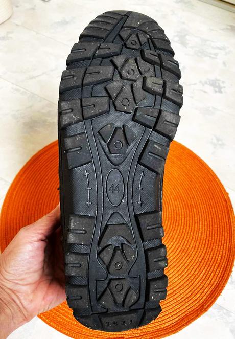 Teplé vysoké botasky s kožušinkou 43/44, 43