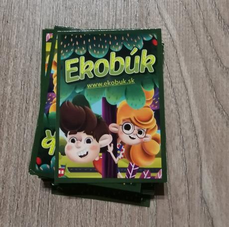Ekobúk nálepky kaufland, 