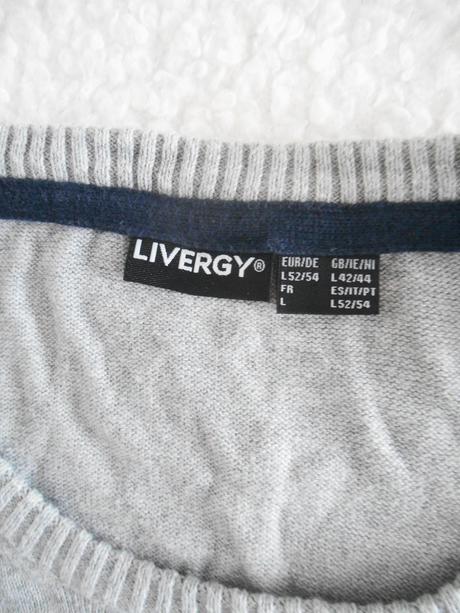 Pulóver livergy veľ.l, l