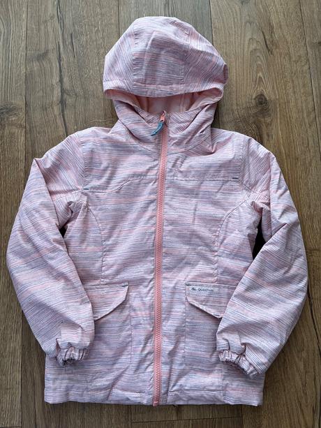 Obojstranná bunda 122/134, quechua,122