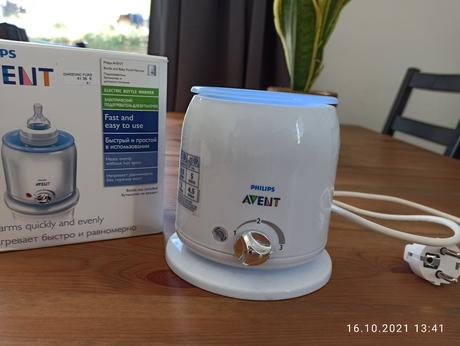 Ohrievač fliaš, avent