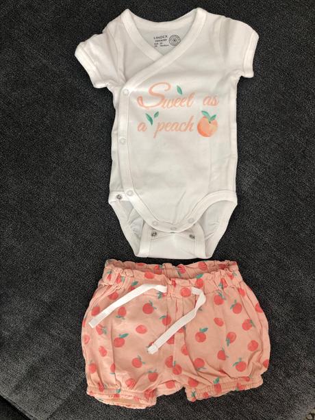 Komplet lindex body a kratasky, lindex,50